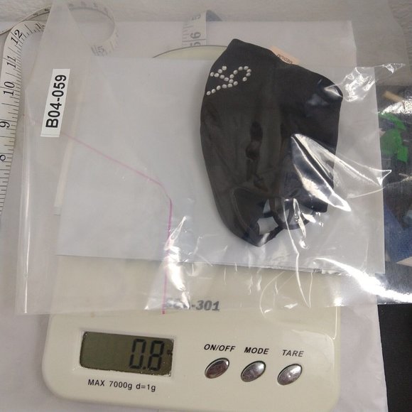 Vintage 2002 RARE VICTORIA'S SECRET SMOOTH V STRING PANTIES Black M NWT - Picture 8 of 8